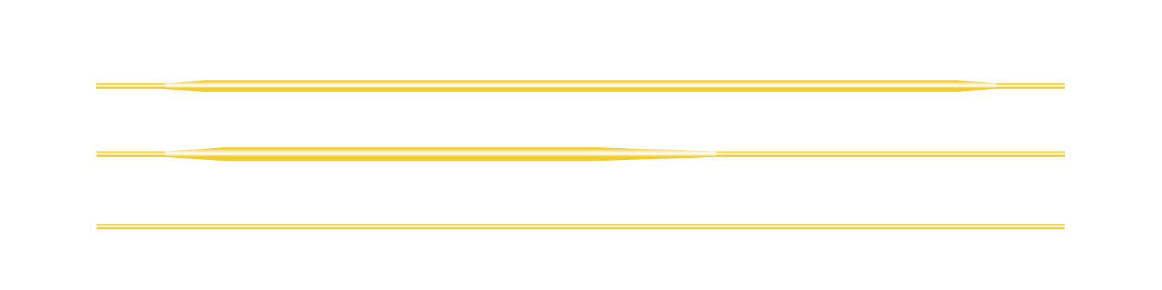 Fliegenschnur WF weight Forward DT Double Taper LL Parallel Line Running Line